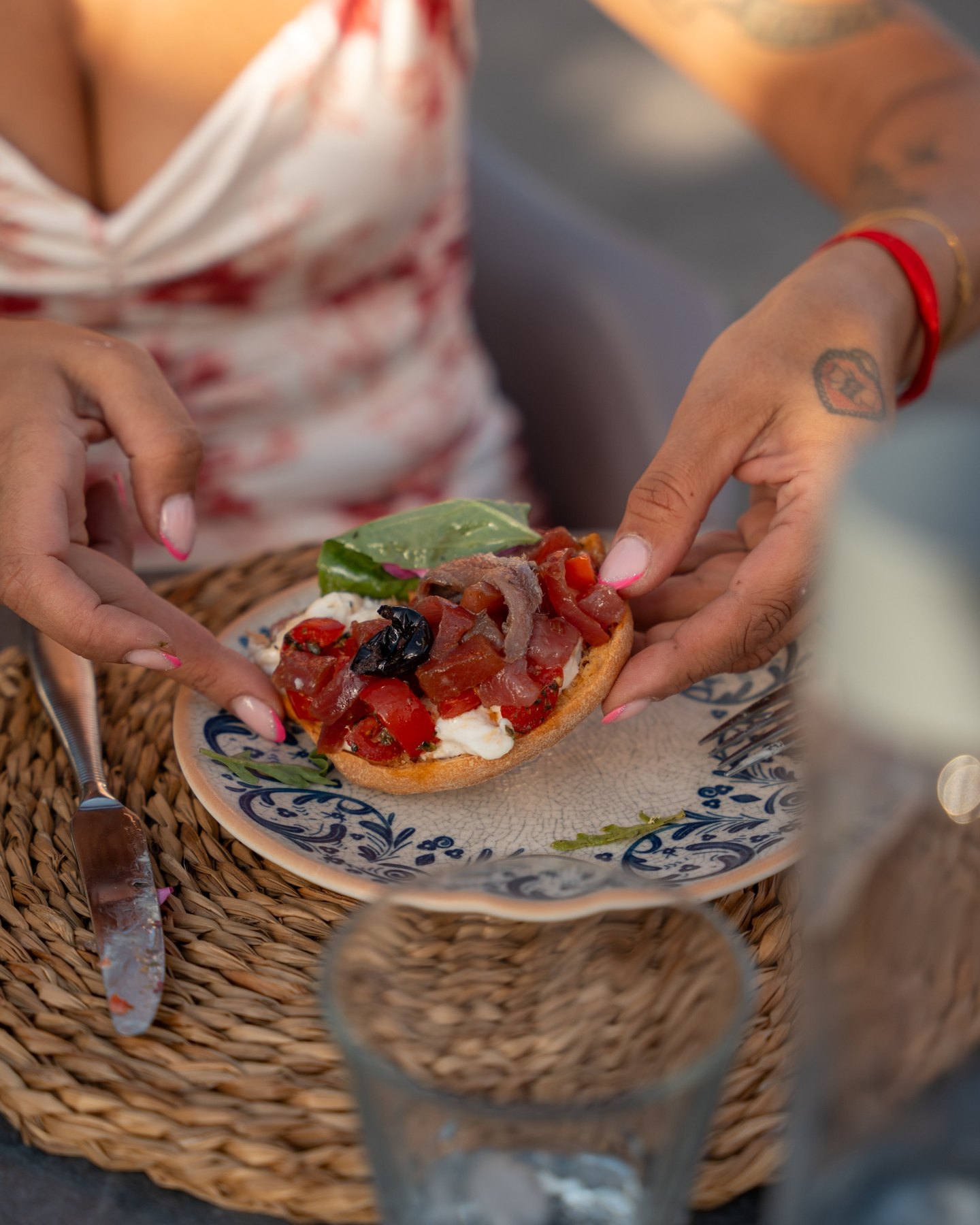 Bruschetta mediterránea